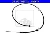 Трос ручника (задний) (R) Ford S-Max/Galaxy 06-15 (L=2071mm) ATE 24372706772 (фото 2)