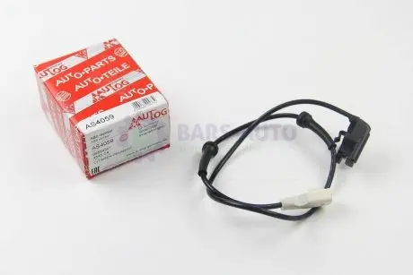 Датчик ABS Citroen C4 I, II/Peugeot 307 1.4-2.0D 00- Задний Л/Пр AUTLOG AS4059