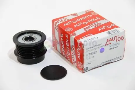 Шкив генератора ASTRA/VECTRA/ZAFIRA 1.9D 04- AUTLOG RT5032