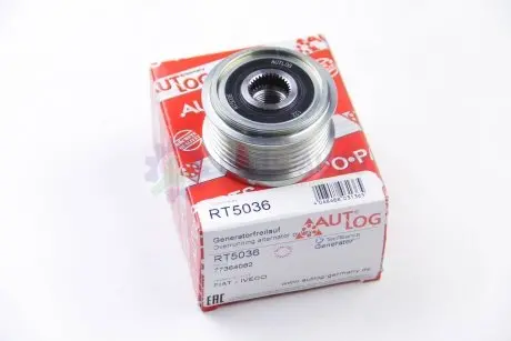 Шків генератора Ducato/Boxer/Transit 2.2JTD/HDI/TDCI 06- AUTLOG RT5036