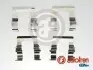 Монижний к-кт тормозых колодок LANCER/OUTLANDER/PAJERO 98- AUTOFREN D42547A (фото 1)
