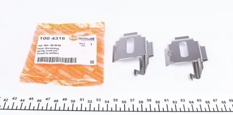 Планка суппорта (заднего) прижимная VW LT (28-46) 96-06/Vito (W638) (переднего) -03 AUTOTECHTEILE 100 4316