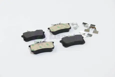 Тормозные колодки зад. VW Caddy III 04-/Peugeot 308 07-/Citroen C4 04- AUTOTECHTEILE 369 8020