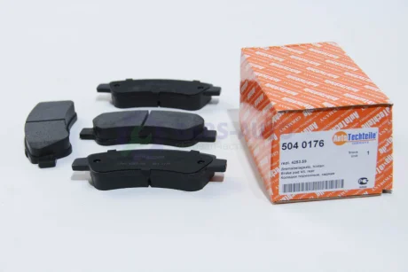 Колодки гальмівні AUTOTECHTEILE 5040176
