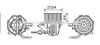 Вентилятор отопителя салона Audi A4 08&gt;15, A5 09&gt;12/11, Q5 08&gt;12/12 AVA AVA COOLING AI8391 (фото 1)