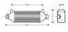 Интеркулер Ford Transit 2.4TDDI (00-) AVA COOLING FDA4314 (фото 1)