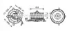 Вентилятор отопителя салона MB E-class (W210) (95-03) AVA AVA COOLING MS8610 (фото 1)