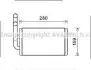 Радиатор печки салона Chevrolet Captiva, Opel Antara 06&gt; AVA AVA COOLING OL6570 (фото 1)