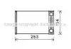 Радиатор печки салона Chevrolet Aveo Sonic T300 2011&gt;, Tracker 2013&gt; AVA AVA COOLING OL6656 (фото 1)
