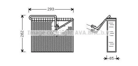 Випаровувач, кондиціонер AVA COOLING OLV372