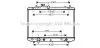 Радіатор охолодження двигуна Suzuki Swift (05-12) 1,3i 1,5i 1,6i AT AVA AVA COOLING SZ2098 (фото 1)