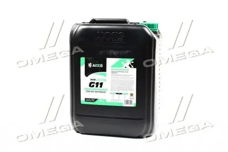 Антифриз концентрат ECO-80C GREEN G11 зелений 20л/21,4kg <> Axxis AX-P999-G11Gr ECO 20