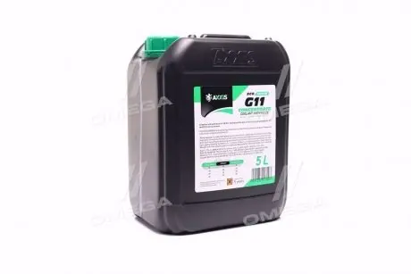 Антифриз концентрат ECO-80C GREEN G11 (зелений) 5л <> Axxis AX-P999-G11Gr ECO5l