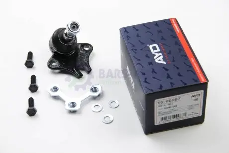 Опора шаровая рычага передн (кон 16.5*18.5) VW PASSAT B3/B4, GOLF III (-99), SEAT TOLEDO (-99) (92-00987) AYD 9200987