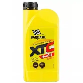 Масло моторное "Xtc 5W-40" 1л Bardahl 36161