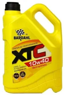 Моторное масло XTC 10W-40, 5л Bardahl 36243