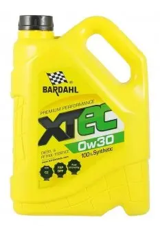 Моторное масло XTEC 0W-30, 5л Bardahl 36523