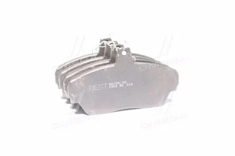 Колодка торм. ГАЗ 3302, ГАЗ 3110 перед. (компл. 4шт.) Бест Best 3302-3501090