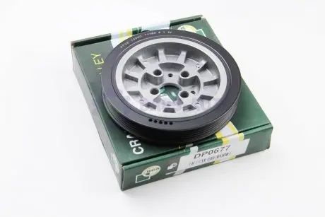 Шкив коленвала Сaddy II/Polo 1.7/1.9 D/SDI BGA DP0677