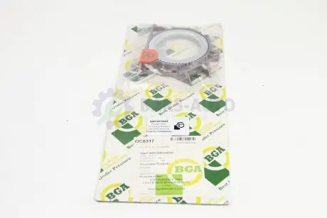 Сальник 84.5x106/163x11.5 коленвала Задний VW Caddy 1.0/1.4/1.6i 95-05 (в корпусі) BGA OC6317