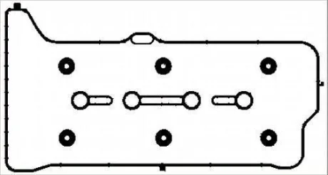 Прокладка клапанної кришки (к-кт) ACCORD VII/CIVIC VIII/CR-V/FR-V (BE) 2.2 i-CDTI/CDTI 04- BGA RK3326