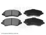 Колодки тормозные (передние) Chrysler Grand Voyager V 07-/Dodge Caravan 08-/VW Routan 08-13 BLUE PRINT ADA104213 (фото 2)
