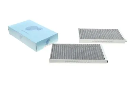 Фільтр салону BMW 5 (E60)/6 (E63) 04-10 (вугільний) (к-кт 2 шт.) BLUE PRINT ADB112514