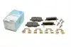 Тормозные колодки (задние) Opel Combo 01- (с комплектом планок опоры прижимных) BLUE PRINT ADG042116 (фото 1)