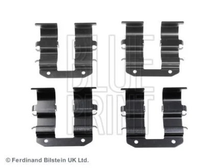 Фото планка супорта (заднього) прижимна (к-кт) Hyundai i30/ix35/Kia Sportage 02- (Mando) BLUE PRINT ADG048606 Планка супорта (заднього) прижимна (к-кт) Hyundai i30/ix35/Kia Sportage 02- (Mando) BLUE PRINT ADG048606