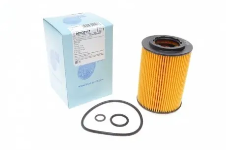 Фильтр масляный Honda Accord VIII 2.2 D 08-15/Civic VIII/IX 1.4-2.2 0 05-/CR-V III/IV 2.2D 06- BLUE PRINT ADH22117