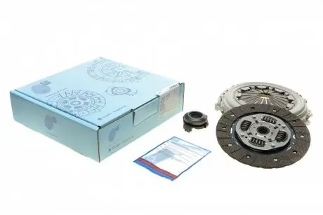 Комплект сцепления Citroen Berlingo/Peugeot Partner 1.4i 96-17 (d=201mm) (+выжимной) BLUE PRINT ADP153009