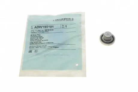 Болт слива масла Opel Combo/Astra/Vectra 93- (M14x1.5/ L=10) BLUE PRINT ADW190101