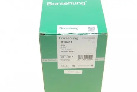 Фільтр масляний VW Passat 1.8T 96-05/1.9TDI 96-00 (OE VAG) Borsehung B10431