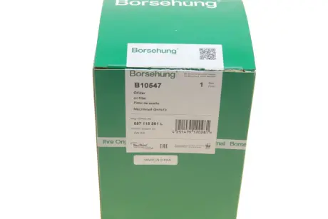 Фільтр оливний Borsehung B10547