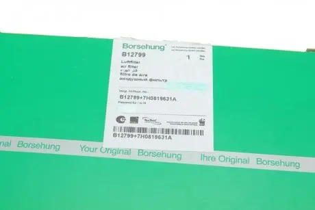 Фільтр салону Borsehung B12799