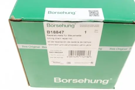 Ремкомплект ГРМ AXW BLRBLXBLYBVXBVYBVZBWABWECDLA Borsehung B18847