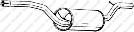 Глушник передній Ford C-Max 07-10, Focus 04-12, Focus C-Max 03-07, Volvo C30 06-13, S40 04-12, V50 04-12 BOSAL 154513