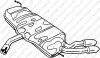 Глушник, алюм. сталь, задн. частина VOLKSWAGEN GOLF VI 2.0 TDi (10/08-11/12) HTB / 2.0 TDi (01/09-) (233-493) BOSAL 233493 (фото 1)