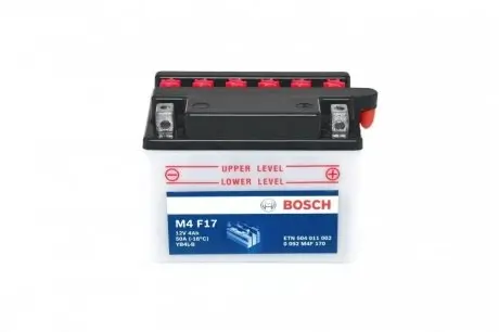 МОТОЦИКЛЕТНА АКУМУЛЯТОРНА БАТАРЕЯ BOSCH 0 092 M4F 170 (фото 1)