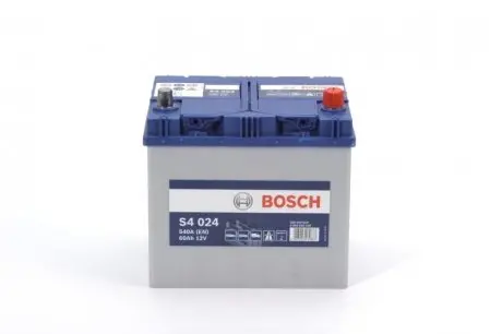 Аккумуляторная батарея 60Ah/540A (232x173x225/+R) S4 Азия BOSCH 0 092 S40 240