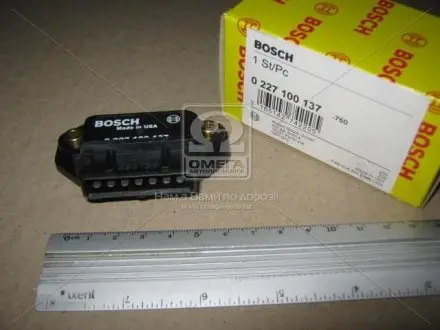 Блок управління зажигання (коммутатор) (на 7 контактів) VW Caddy/Golf/Passat 1.8 79-92 BOSCH 0227100137