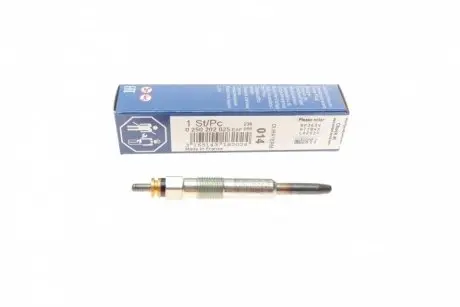 Свічка розжарювання Renault/Volvo 1.9-2.2 DI/DT/DTI/SDI 11V (M10x1/4s) BOSCH 0 250 202 025