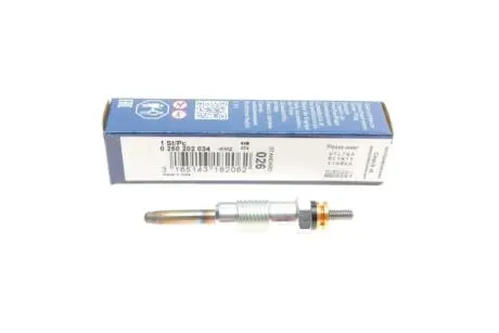 Свічка розжарювання MB 123 (OM617)/E-class (W124) (OM601) -95 BOSCH 0 250 202 034
