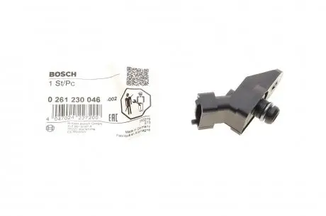 Датчик тиску палива BMW 3 (E46)/5 (E39/E60)/7 (E38)/X5 (E53) 98-10 M57 BOSCH 0 261 230 046