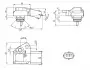 Датчик тиску палива Volvo C30/S60/XC70/XC90 2.5-4.4 00-10 BOSCH 0 261 230 110 (фото 5)