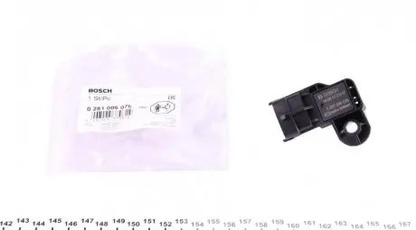 Датчик давления наддува Opel Astra 10- BOSCH 0 281 006 076