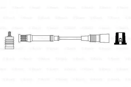 Автомобільний високовольтний провід BOSCH 0 356 912 898