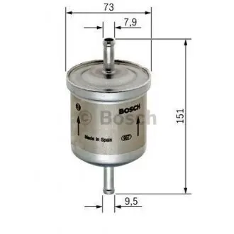 Фільтр паливний MJeep Cherokee 2.5 i 91-01/4.0 86-90 BOSCH 0450905985