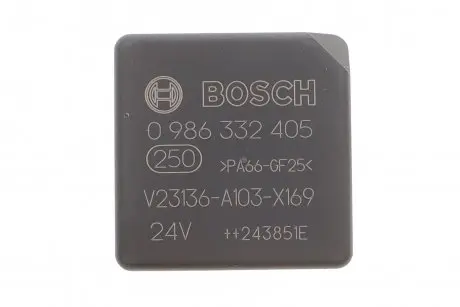 Реле многофункциональное (24V) Man TGM/TGS/TGX/MB SK 87-22 BOSCH 0986332405