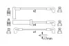 Провод зажигания Jeep Cherokee 4.0 91-01 (к-кт) BOSCH 0 986 357 229 (фото 5)